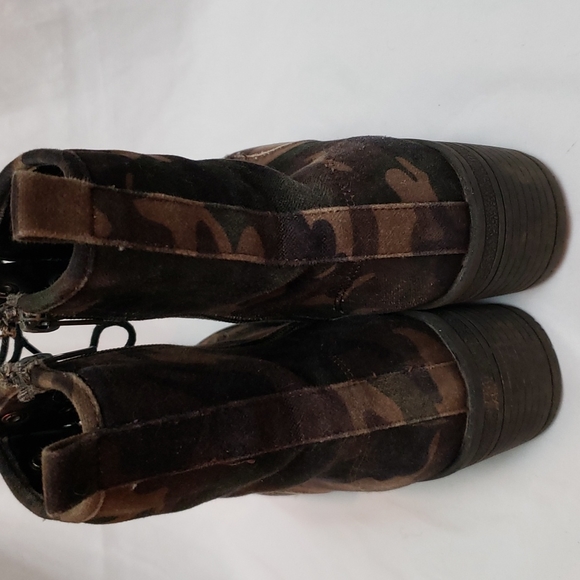 ❤️3/$30 Camouflage combat boots 7.5 - Picture 6 of 13